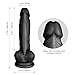 Ultra Realistic Dildo with Strong Suction Cup for Hands-free Anal Vaginal Play