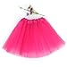LYLKD 6Pcs Tutus for Girls Princess Ballet Tulle Skirt Dress Up Costumes(2-8T)