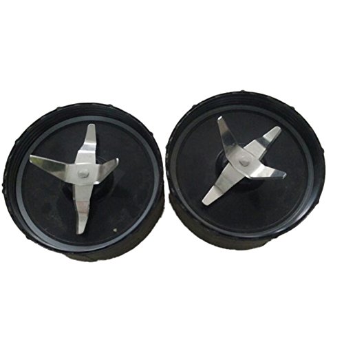 Fashionwu Cross Blades Compatible with Blender Juicer Mixer High Grade Mixer Parts 2pcs cross cutter +2pcs seal ring