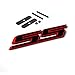 Yoaoo 1x OEM Grille Ss Emblem Badge 3D Compatible with Zl1 1LE Series Grill Red Frame Ss Red Line