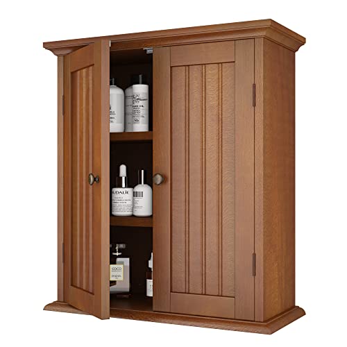 ChooChoo Bathroom Wall Cabinet, Over The Toilet Space Saver Storage ...
