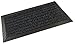 GrassWorx Clean Machine Ultimate Garage Doormat, 18" x 34", Flint (10376364) primary