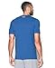 Under Armour Men's Cotton Wordmark Stack T-Shirt, Royal, Large