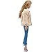 E-TING Handmade Clothes Party Dress and Beautiful Coat Jacket Wedding Dresses for Girl Dolls (Beige)