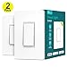 TREATLIFE Smart Wi-Fi Light Switch, Compatible with Alexa, Google Assistant and IFTTT, Single-Pole, Schedule, Remote Control Neutral Wire Required, Easy Installation, ETL Listed (2Pack), 2 Count