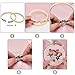[20 Pack, 3 Inch] Embroidery hoops, Browill Adjustable Bamboo Circle Cross Stitch Hoop Kit for DIY Arts Crafts Ornaments, Handmade Sewing Home Decorations