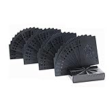 Meolin Black PVC Playing Poker Card Set Waterproof 54pcs/Deck