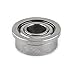 10pcs F684ZZ Mini Ball Bearings Double Shielded Flanged Ball Bearings for 3D Printer Model 4x9x4mm