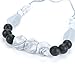 Lofca Teething Necklace Baby Silicone Teether Nursing Necklace for Mom Safe Toys for Teeth