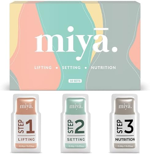 سعر MIYA LASH 2 in 1 Brow Lamination & Lash Lift Lotion Set | Sachet ...