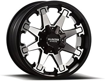 20x9 Mudster MD79 Wheels 5x127 &amp; 5x114.3 with a +0 Offset with Wanli Ecosendero M/T Tires 33x12.50x20
