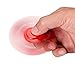 Hand Spinner Toy - Reliatronic Portable Tri-Spinner - Perfect for ADHD, Anxiety and Stress Relief - Suitable for Adults and Kids, Red