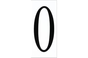 SEA GULL LIGHTING Seagull 90610-68 Traditional Address Number Tile from Address Light Collection in White Finish, 5.00 inches