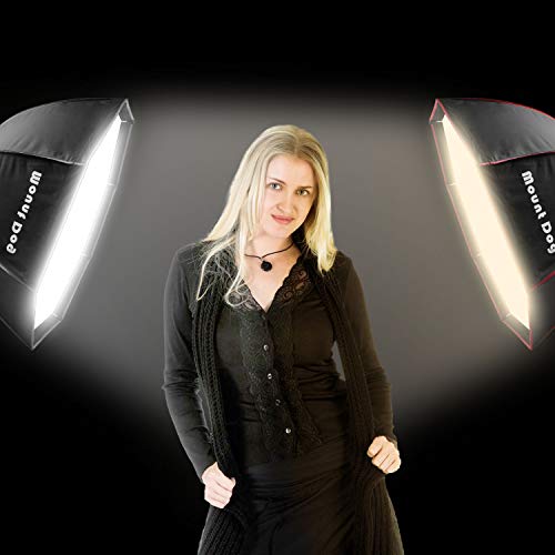 image for MOUNTDOG Studio Octagon Softbox 47 inches/120 Centimeters Portable Umb