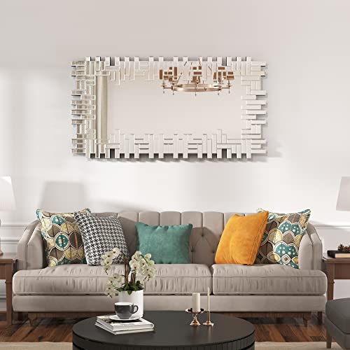 KOHROS Art Decorative Wall Mirrors Large Grecian Mirror for