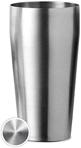 LKNJLL Cocktail Shaker-Werkzeug-Set, Edelstahl gebürstet Barkeeper Kit mit Allen Barzubehör, barsieb, Doppel Jigger, Bar… – Bild 6
