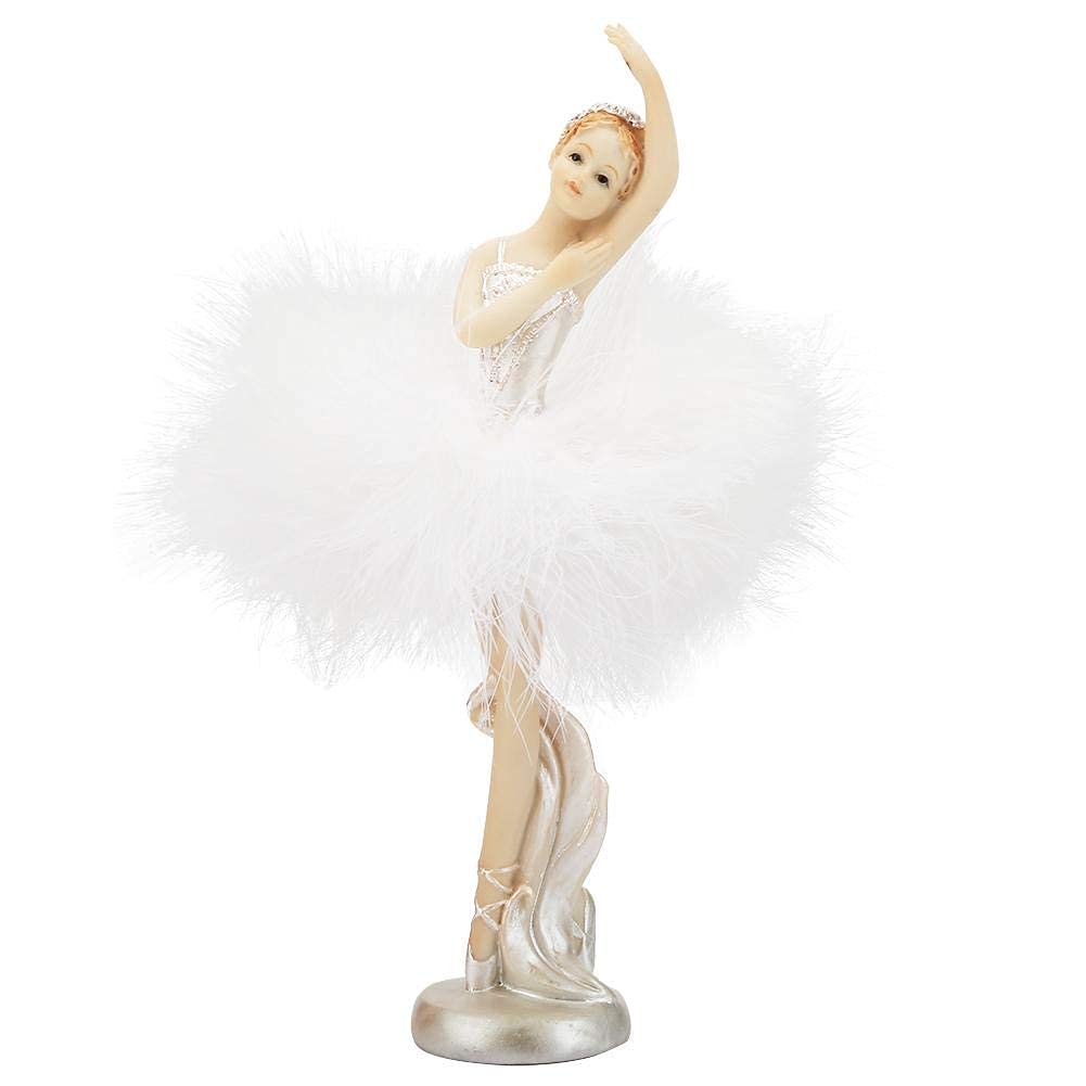 Hztyyier Ballet Dancer Cake Topper, Ballerina Mini Decoration for Home Office Desk Decor