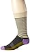 Happy Socks Men's Half Stripe Combed Cotton 1/2 Terry Crew Socks