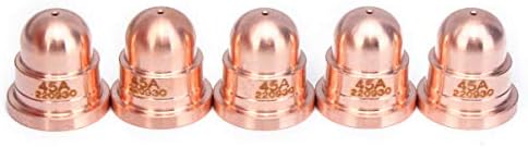 5Pcs Copper 220930 Fine Cut Nozzles Replacement For MAX65 Plasma Cutting Nozzle - Power Tool Parts Other Accessories - 5 x Step drill