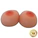 Feminique Silicone Breast Forms - Prosthesis Fake Breasts for Crossdressers Mastectomy Transgender and Cosplay - Pair (E2800) Beige