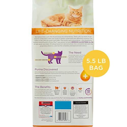 Purina Pro Plan Senior Cat Food, Chicken & Rice - Image 2