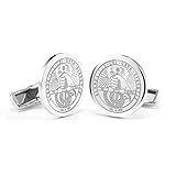 M. LA HART Davidson College Cufflinks in Sterling