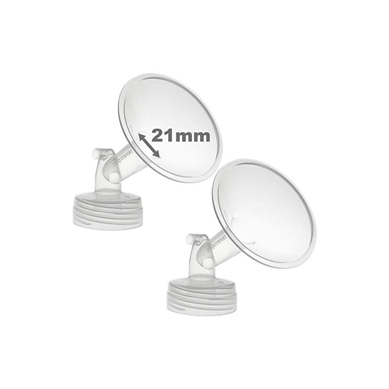 Nenesupply 21mm 2 pc Flanges Compatible with Spectra S2 Spectra S1 9 Plus Breastpumps Replacement to Spectra Pump Parts… Nenesupply 21mm 2 pc Flanges Compatible with Spectra S2 Spectra S1 9 Plus Breastpumps Replacement to Spectra Pump Parts…