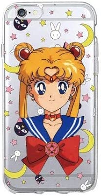 Coque Iphone 6 6s Tête Sailor Moon Bd Dessin Animée Japon