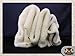 Heavy Duty Sherpa Sheep Skin Ivory Faux Fur Fabric / 60