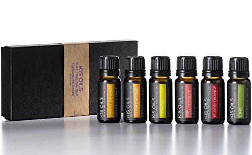 Aromatherapy top 6 100% pure therapeutic grade basic sa…