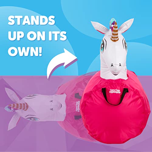 WADDLE Hip Hoppers Large Bouncy Hopper Inflatable Hopping Animal