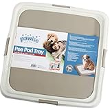 PAWISE Pee Pad Holder - Puppy Training Pads - Best Portable Potty Trainer - Indoor Dog Potty - Puppy Essentials - Dog Trainin