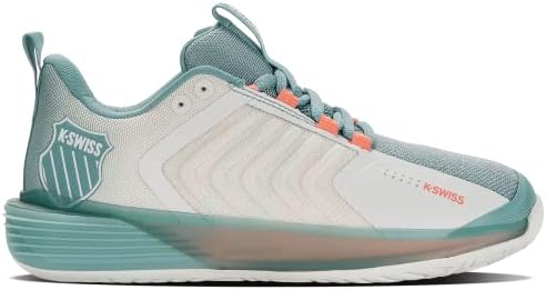 Amazon.com | K-Swiss Women's Ultrashot 4 Tennis Shoe, Lucent White