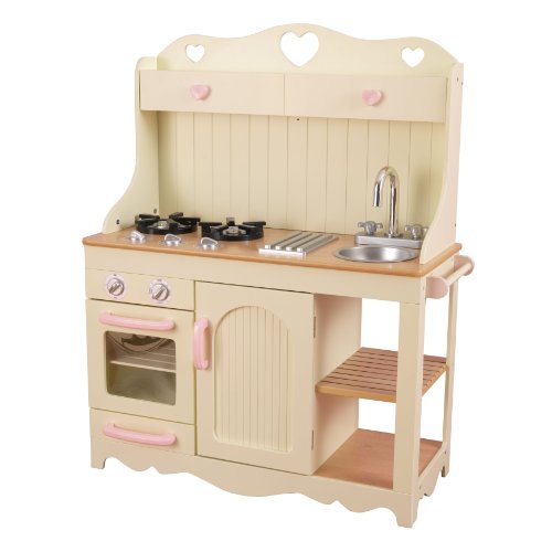 KidKraft 53151 Prairie Prärie-Spielküche aus Holz, Weiß