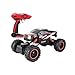 Blexy Remote Control Crawler RC Truck 2.4Ghz 4WD Remote Control Off-Road Vehicle 1/14 Electric Monster Truck Birthday Present Toy(Red)