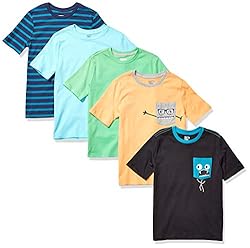 Amazon Essentials Boys' Short-Sleeve T-Shirts