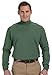 DJ MENS SUEDED MOCK TURTLENECK (DILL) (L)