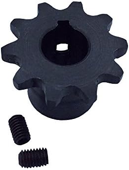 # 35 16 Teeth Roller Chain Sprocket Bore 0.625 Inches B Type Pitch 3/8" Black