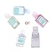 1pc 30ml Summer Fresh Jelly Candy Color Mini Hand Sanitizer Anti-Bacteria Fruit-Scented Disposable No Clean Waterless Shampoo Cleansing Fluid Travel Portable