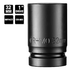 PIERKRL 1 Inch Drive 32mm Deep Impact Socket, Made