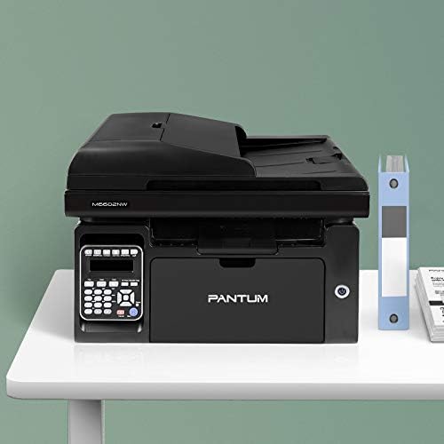 laser printer with automatic document feeder