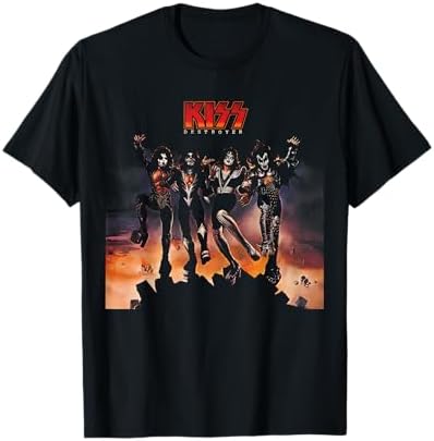 Amazon.com: KISS - Rock and Roll Over 40 T-Shirt : Clothing, Shoes