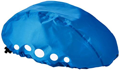 Playshoes Wasserdichter Regenüberzug, Regenschutz Für Fahrradhelme, Gorro par Lluvia Unisex Adulto, Azul, M