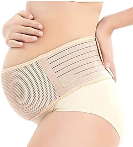 Maternity Support Belt by Comfort Matter- One Size Fits All and Side Closure - Lower Back and Pelvic Pain Relief During Pregnancy- Double Material For Wearing Under Clothes