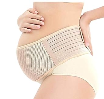Amazon Com Maternity Support Belt By Comfort Matter One Size Fits All And Side Closure Lower Back And Pelvic Pain Relief During Pregnancy Double Material For Wearing Under Clothes Industrial Scientific