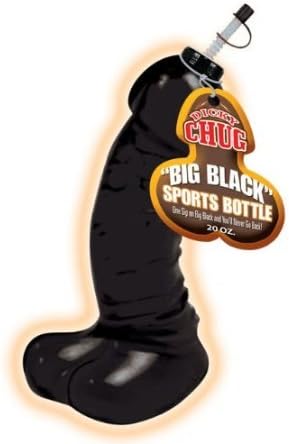 Bundle Package Of Jumbo Dicky Sports Bottle(Black) And Anti-bacterial Toy Cleaner 4.3oz. And a K-Y Jelly 2oz. Tube