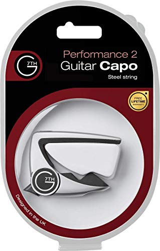 G7th Performance 2 Silver Capo 6-String, Silver (G7C-P2SILV)