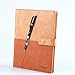 Elfinbook Smart Notebook 3.0, Cloud Storage, Evernote Storage, Mind Map, Reusable Notebook, Pilot FriXion Pen,110 Pages A5, 5.8 x 8.6-inch,Gentle Brown