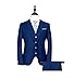 Men's 3PC Green Business Suit Jacket Vest Pants Wedding Suits for Men Slim Fit Men Suits Green 48 Chest / 42 Waist