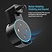 GGMM Outlet Wall Mount Hanger Stand for Echo DOT 2nd Generation, Mess Wires Or Screws Manager for Your Smart Home Voice Assistants(Only for DOT 2nd Generation)-2 Pack